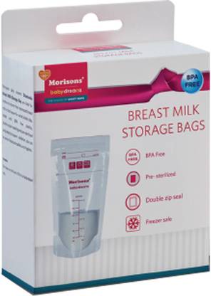 Morisons Baby Dreams Breast Milk Storage Bag (Pack of 10)