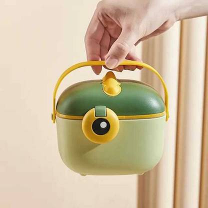 B inik by No Baby Milk Powder Travel Container with Carry Handle, Scoop and Leveller