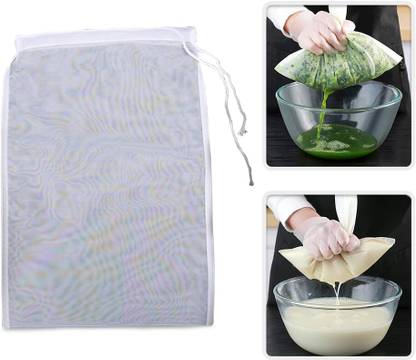 FreshDcart by NA Food Grade Soy Milk Filter Bags | Cheese Cloth Bag
