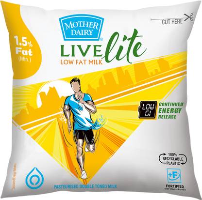 MOTHER DAIRY Double Toned Milk