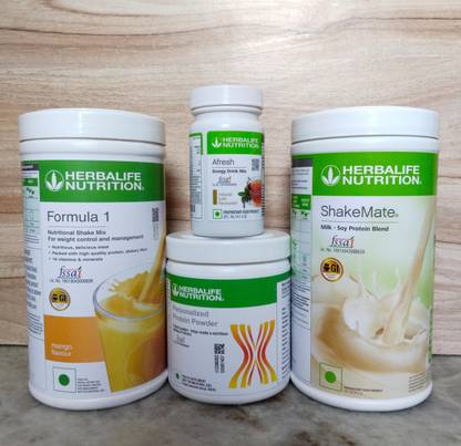HERBALIFE F1 MANGO SHAKE,TULSI AFRESH,PROTIEN 200 GM,SHAKEMATE MANGO, TULSI