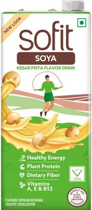 Sofit Soya Drink Kesar Pista, 1 L