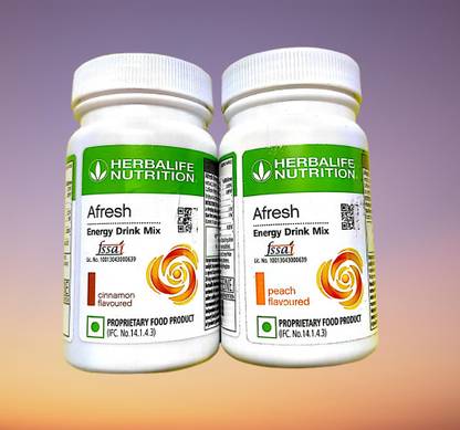 HERBALIFE afresh-cinnamon-peach-Pack-2 peach-cinnamon