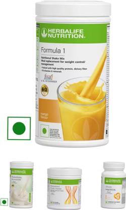 Herbalife Nutrition FORMULA 1 MANGO SHAKE, PROTIEN POWDER, GINGER AFRESH SHAKEMATE