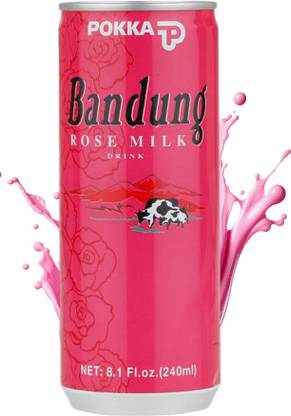 Pokka Bandung Rose Milk | Ready to Drink | Flavored Milk Sweetened Naturally