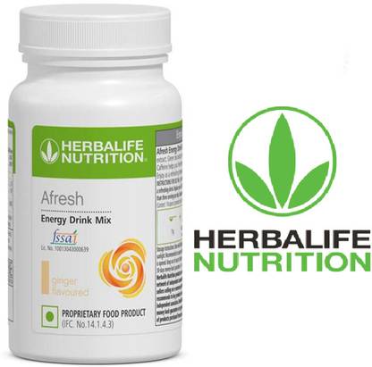 HERBALIFE Afresh Energy Drink Mix - Ginger - 50 gms