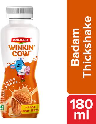 BRITANNIA Winkin Cow Badam Thick Milk Shake