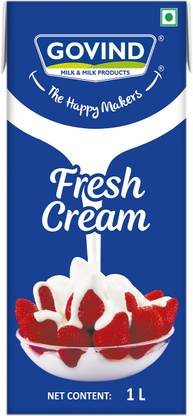 Govind Milk and milk products Govind Milk & Milk Products UHT Fresh Cream Pack of