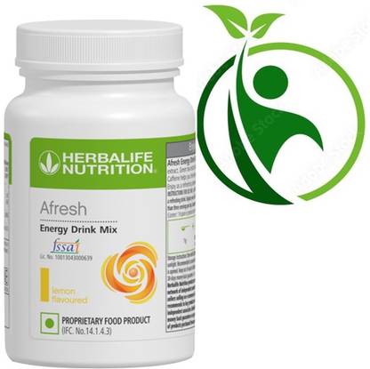 HERBALIFE Afresh Energy Drink Mix - Lemon - 50 gms Vanilla