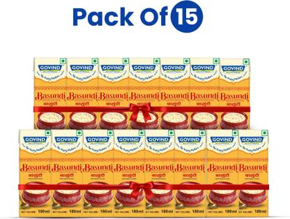 Govind Milk and milk products Govind Milk & Milk Products UHT Basundi Pack of 1