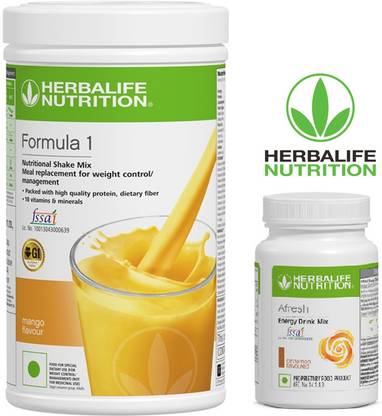 HERBALIFE Formula 1-Mix Shake Mango 500g + Cinnamon Afresh 50g
