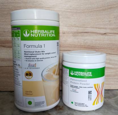 HERBALIFE VANILLA SHAKE AND PROTIEN POWDER 200GM
