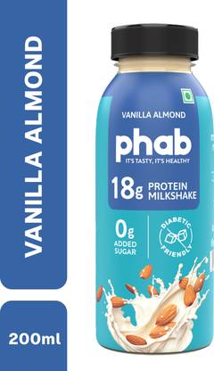 Phab Protein Milkshake - Vanilla Almond