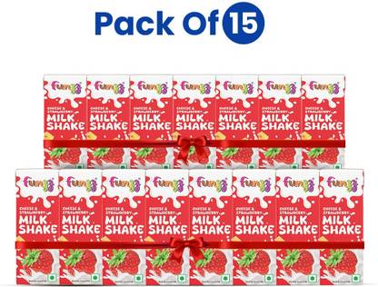 Govind Milk and milk products Funzz Milk Shake Cheese Strawberry