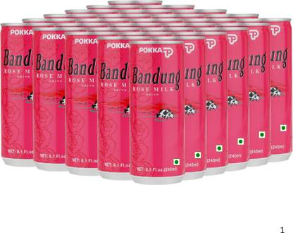 Pokka Bandung Rose Milk, Pack of 30