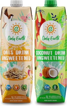 Only Earth Oats & Coconut Milk Unsweetened OATS, COCONUT