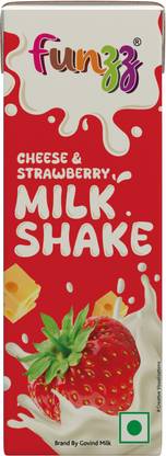 Govind Milk and milk products Funzz Milk Shake Cheese Strawberry