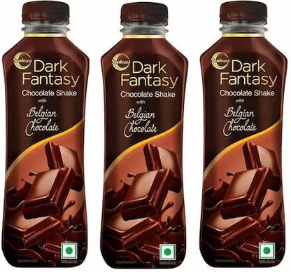 Sunfeast Dark Fantasy Chocolate Shake 900 ml (300 ml*3)