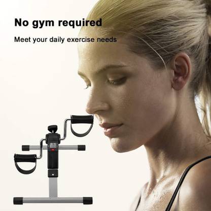 SKYBUCKET gym Cycle for Home Workout with Fixing Strap & LCD Display Mini Pedal Exerciser Cycle