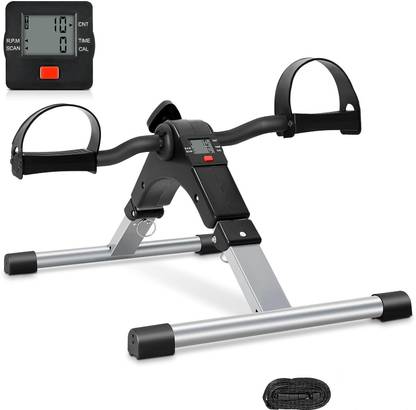 squarefit Mini Pedal Exercise Cycle with LCD Display for Home & Physiotherapy Use Mini Pedal Exerciser Cycle