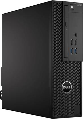 DELL (Refurbished) Precision 3420 SFF High Performance Desktop Computer - Windows 10, Intel®, i5 6th Gen, 8 GB DDR4, 256 GB SSD Mini PC