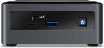Intel NUC Kit NUC10i5FNH with - Core i5, i5-10210U Processor, supports M.2, 2.5" SSD & upto 64GB DDR4 RAM, (Without RAM+SSD) Mini PC