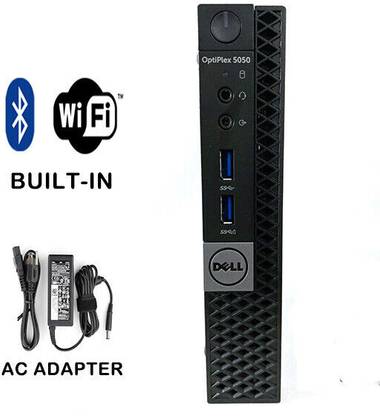 TAJ PC DE.LL optiplex 5050 micro - Windows 10, Skylake, Intel® Core™ i3-6100, 1 GB Graphics Card, 16 GB DDR4, 256 GB SSD NVME 500GB HDD Mini PC