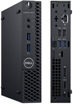 DELL Refurbished Core i3 9th/8GB/512GB Tiny PC with WiFi - Windows 11, Intel®, Core i3 9th Generation, 8 GB DDR4, 512 GB NVMe SSD Mini PC