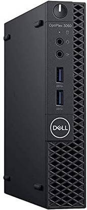 Nayajaisa Dell 3060 Tiny PC - Windows 11 Pro, Core I5 8th gen MS Office Intel HD Graphics USB, Ethernet,VGA PAN India Warranty, LGA 1151, 8 GB DDR4, 256 GB SSD Mini PC (Black)