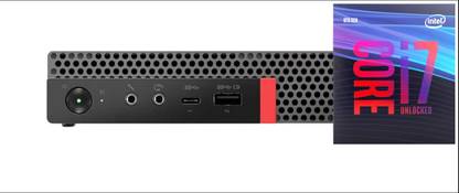 BESTYLISH Core™ i7 (9th Generation) Octa-Core Processor | ThinkCentre Tiny PC [MLR] Core i7 (9th Generation) Processor [8 Cores, 8 Threads] (32 GB RAM/Integrated Intel® UHD 4K 630 Graphics/1 TB SSD Capacity/Windows 11 Pro) Microtower with MS Office