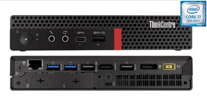 Longan Core™ i7 - 9700 [8 Cores, 8 Threads, 3.00 GHz] | ThinkCentre Tiny Desktop [UTC] Intel® Core™ i7 - 9700 Processor (32 GB RAM/Intel® Ultra HD 630 Graphics/1 TB SSD Capacity/Windows 11 Pro) Microtower with MS Office