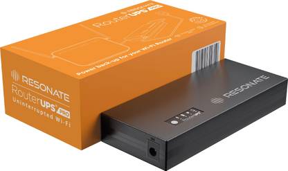 RESONATE RouterUPS Pro CRU12V3A Power Backup for Router