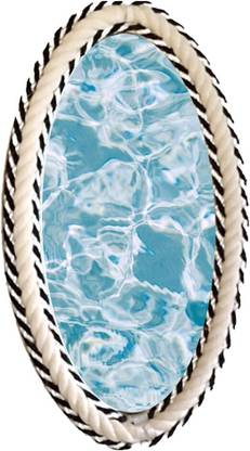 SUPERHANDIKRAFT Jute Rope Mirror Wall Hanging Decorative Mirror