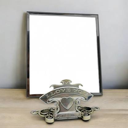 KRESHU Adjustable Stand HD Dresser Mirror Portable Table top-359 Decorative Mirror