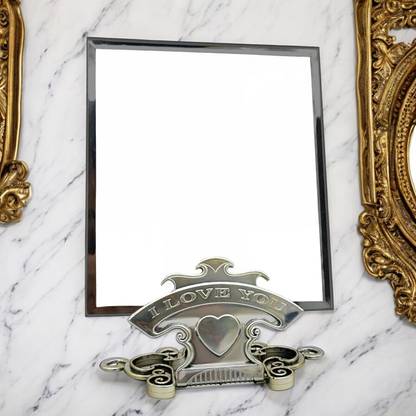 KRESHU Adjustable Stand HD Dresser Mirror Portable Table top-322 Decorative Mirror