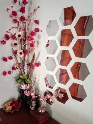 GAPVELU Wall Mirror Sticker Decorative Mirror