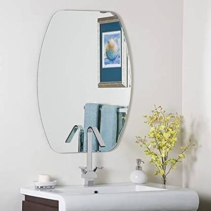 Seven Horses Double side tape sticky Bathroom Mirror