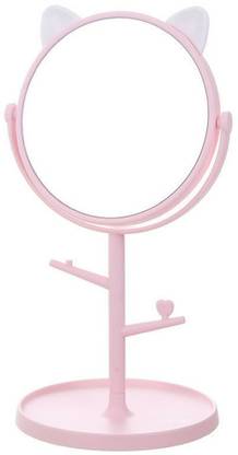 Lucacci Desk Mirror for Makeup & Freestanding Design Decorative Mirror