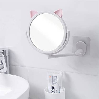 varpan Self Adhesive Wall Mounted Mirror, Makeup Mirror, Shaving Mirror.