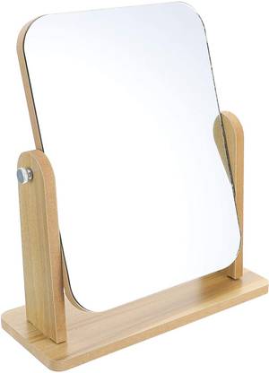 KASHTHBHANJAN Desk Square Makeup Mirror Decorative Mirror