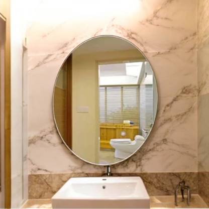 Fancy Homes 12" x 15" Inch OVAL Mirror DD2 Decorative Mirror