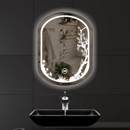 Spark Global Glass SG 058| led mirror | wall mirror with lights | Bathroom Mirror