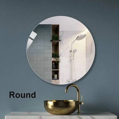 windowera NO DRILL REQUIRE, EASILY STICK Decorative Mirror