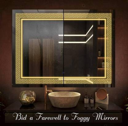 Vitrysto Premium High Quality Saint-Gobain LED&Touch Sensor Mirror 18"x24" Lighted Mirror