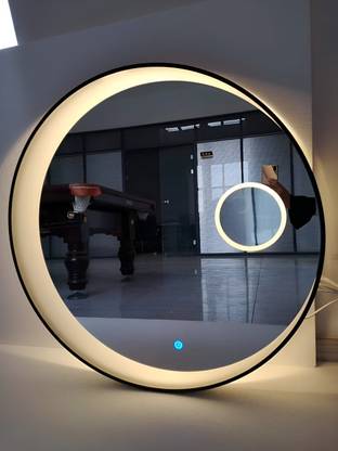 ARC homes & memorials 21*21 inch Led light Mirror for Bathroom and Living Room Lighted Mirror