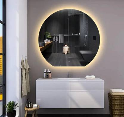 MIRROROLOGY INDUSTRY 24x24 Sleek & Stylish Lighted Mirror