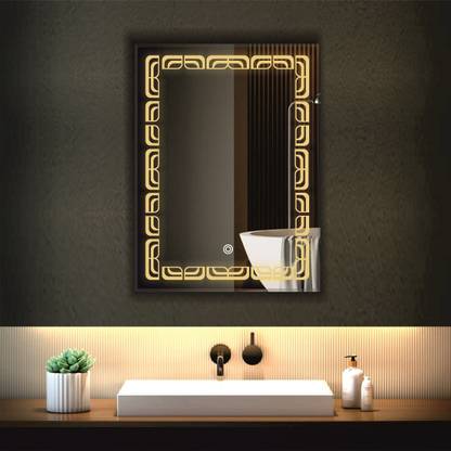 PRINCE ART 18 x 24 - D Design Bathroom Mirror