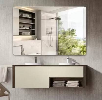 Elayne Rounded Corner Mirror 18 X 24 Inch Bathroom Mirror