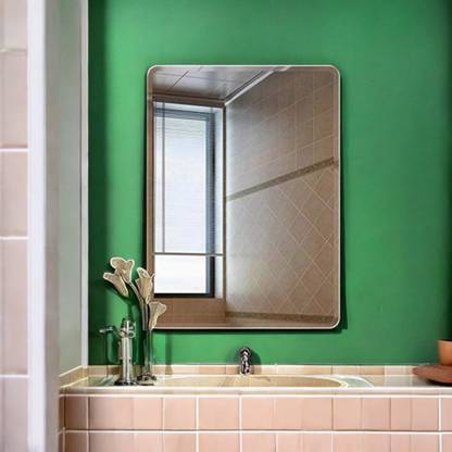 Fancy Homes 12" x 15" Inch Rectangular Mirror BB4 Bathroom Mirror