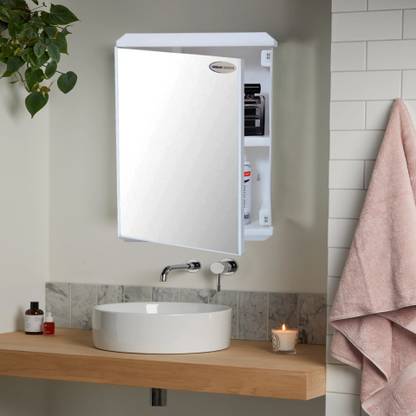 URBAN CHOICE TrueLook Bathroom Accessories Organizer With Bathroom Mirror